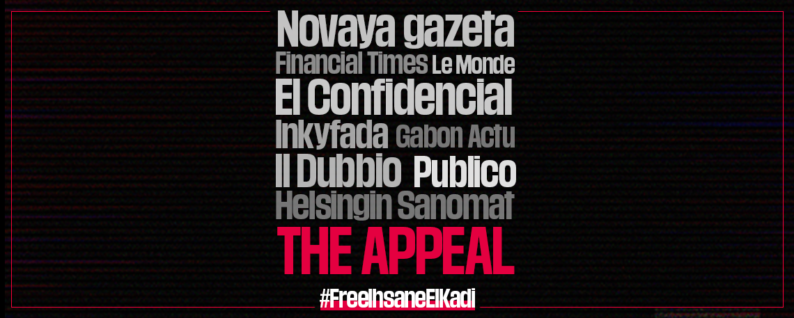 Sixteen media leaders from 14 countries call for Algerian colleague&rsquo;s release